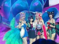 杏彩体育-太妩媚！人气韩援CoserYasal再扮《英雄联盟》阿狸